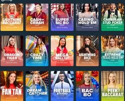 12 jeux avec croupiers en direct de Pragmatic Play Live intégrés sur le casino en ligne Stake