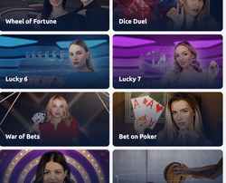 Jeux en live Betgames
