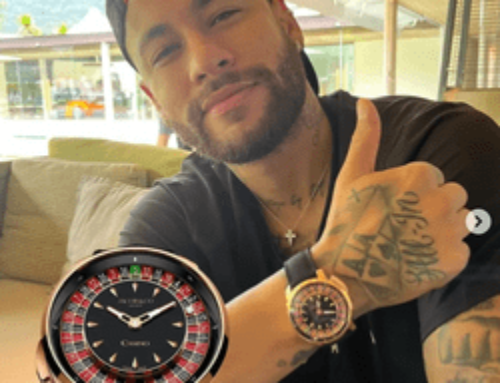Neymar et sa montre Jacob & Co Casino Tourbillon avec roulette