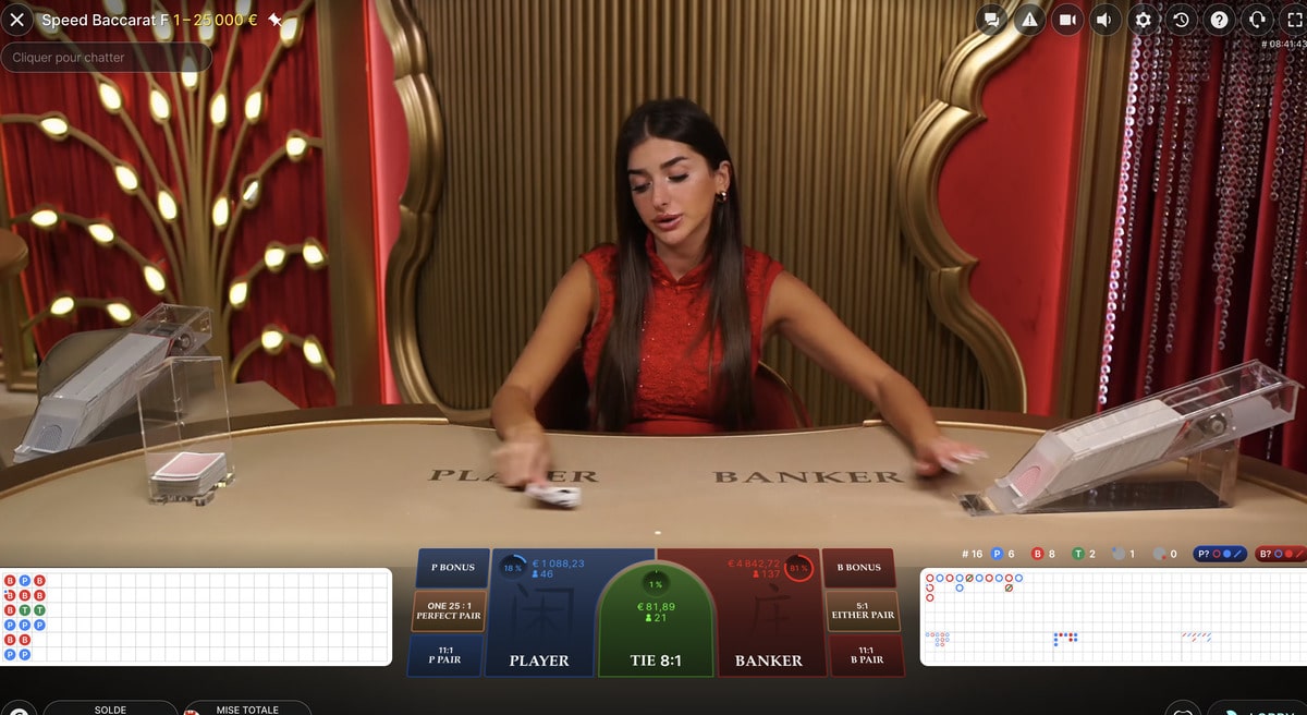 Baccarat Live Dealer