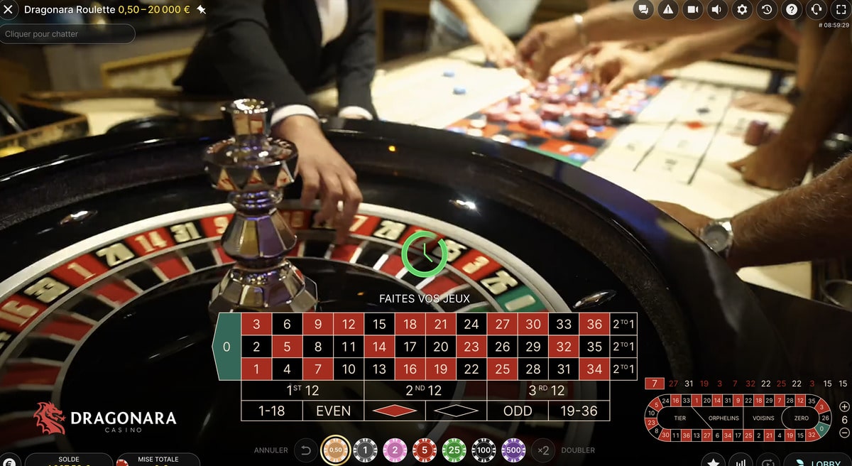 Croupier Roulette Dragonara