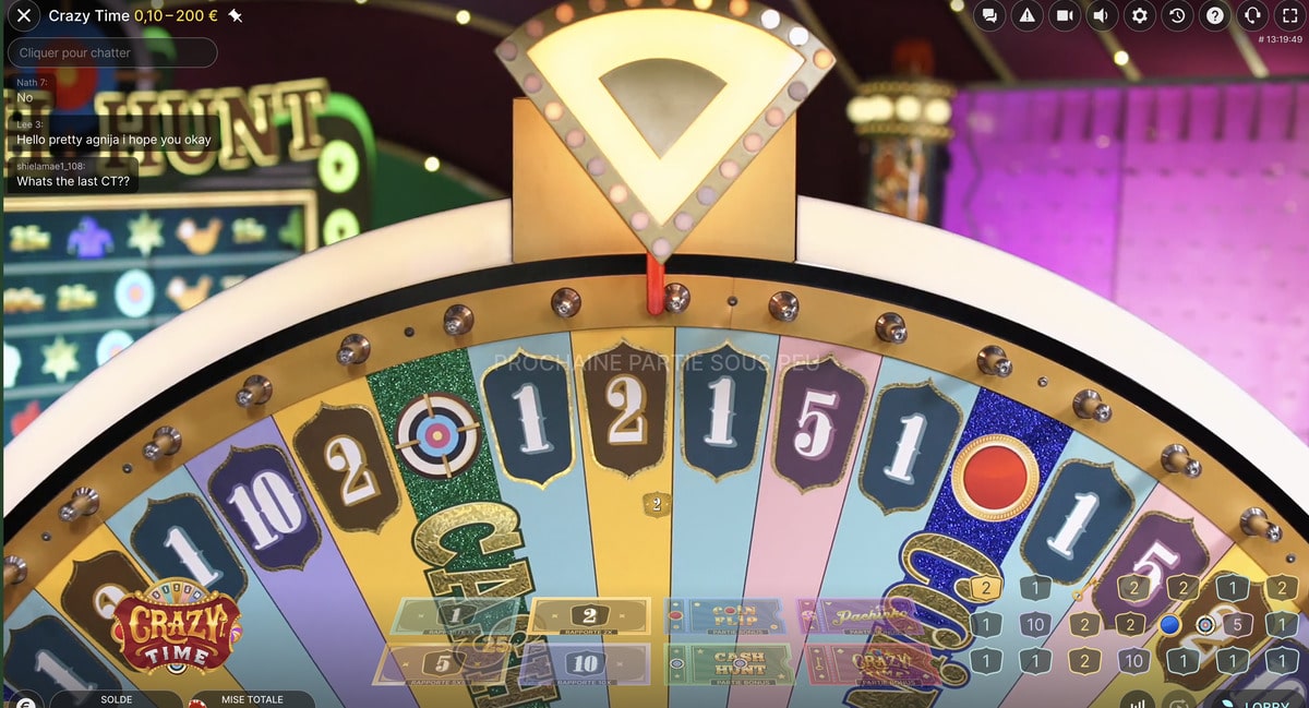 Fortune Wheel Crazy Time
