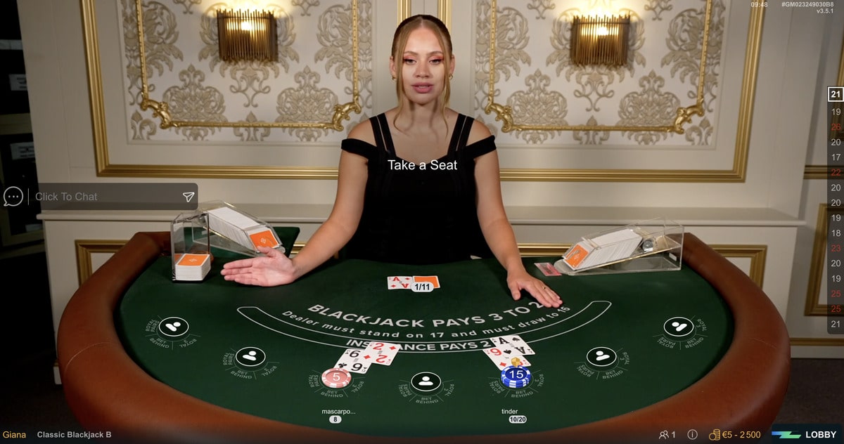 Classic Blackjack Eeze