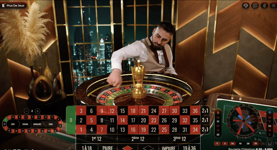 Croupier de la Roulette Skyline