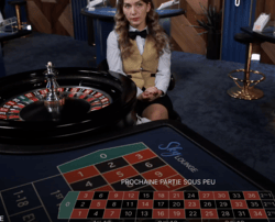 Croupiere Skylounge Roulette Royale